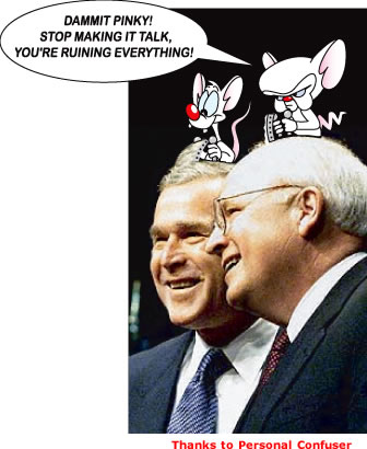 pinky and brain. Insulting to Pinky and Brain